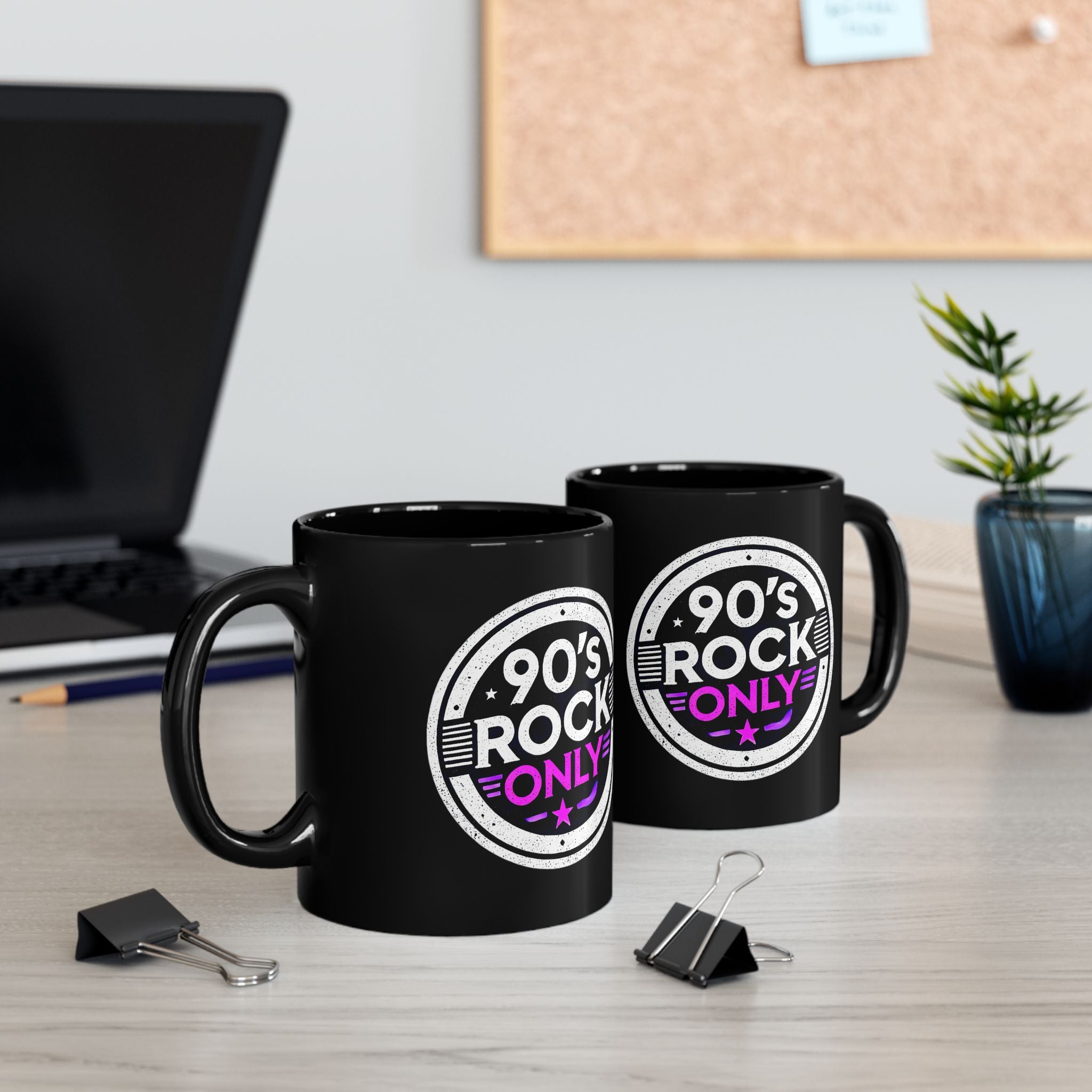 Perza 90’s Rock ONLY Pyöreä Logo Muki