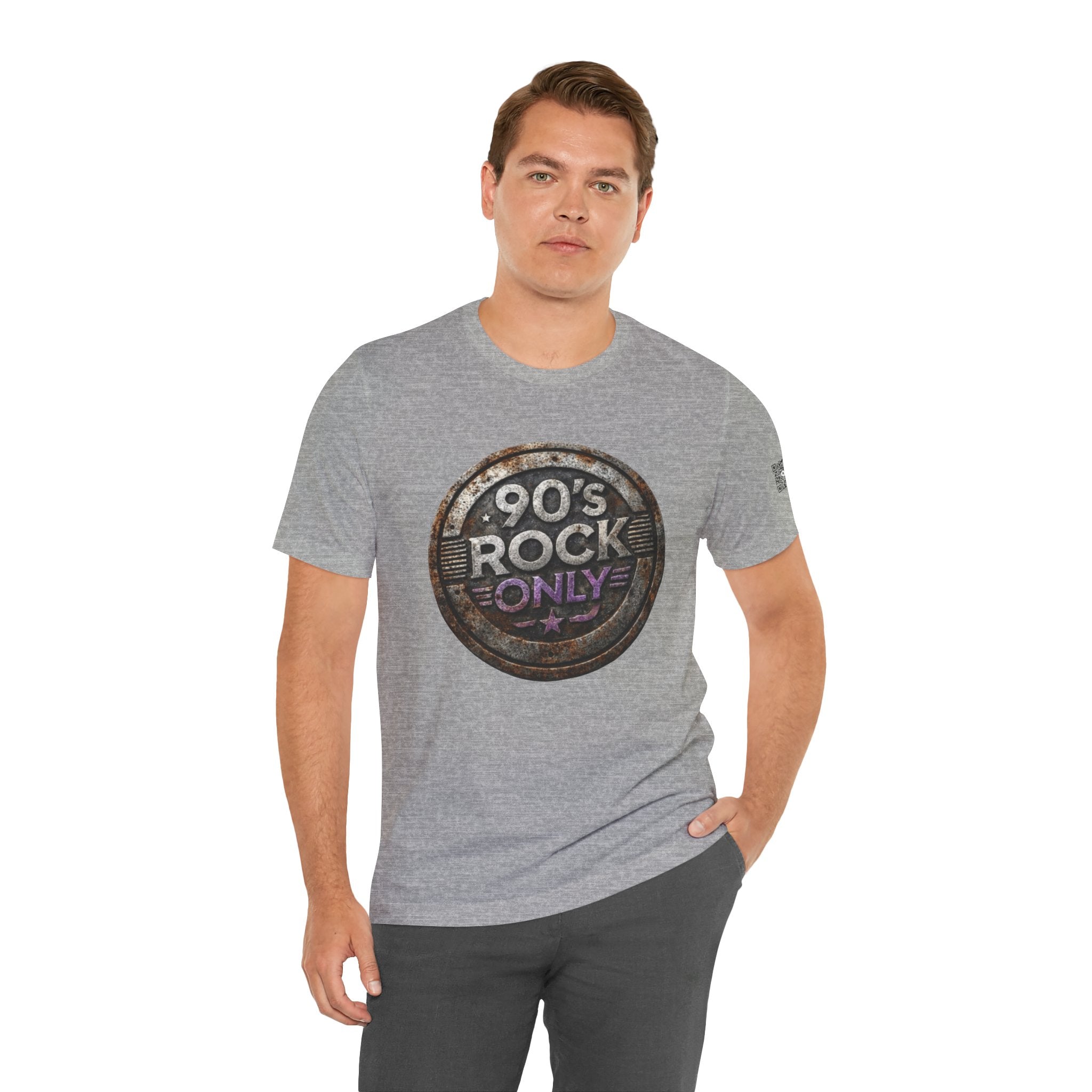 Perza 90’s Rock ONLY Vintage Round Logo T-Shirt - candletown.net