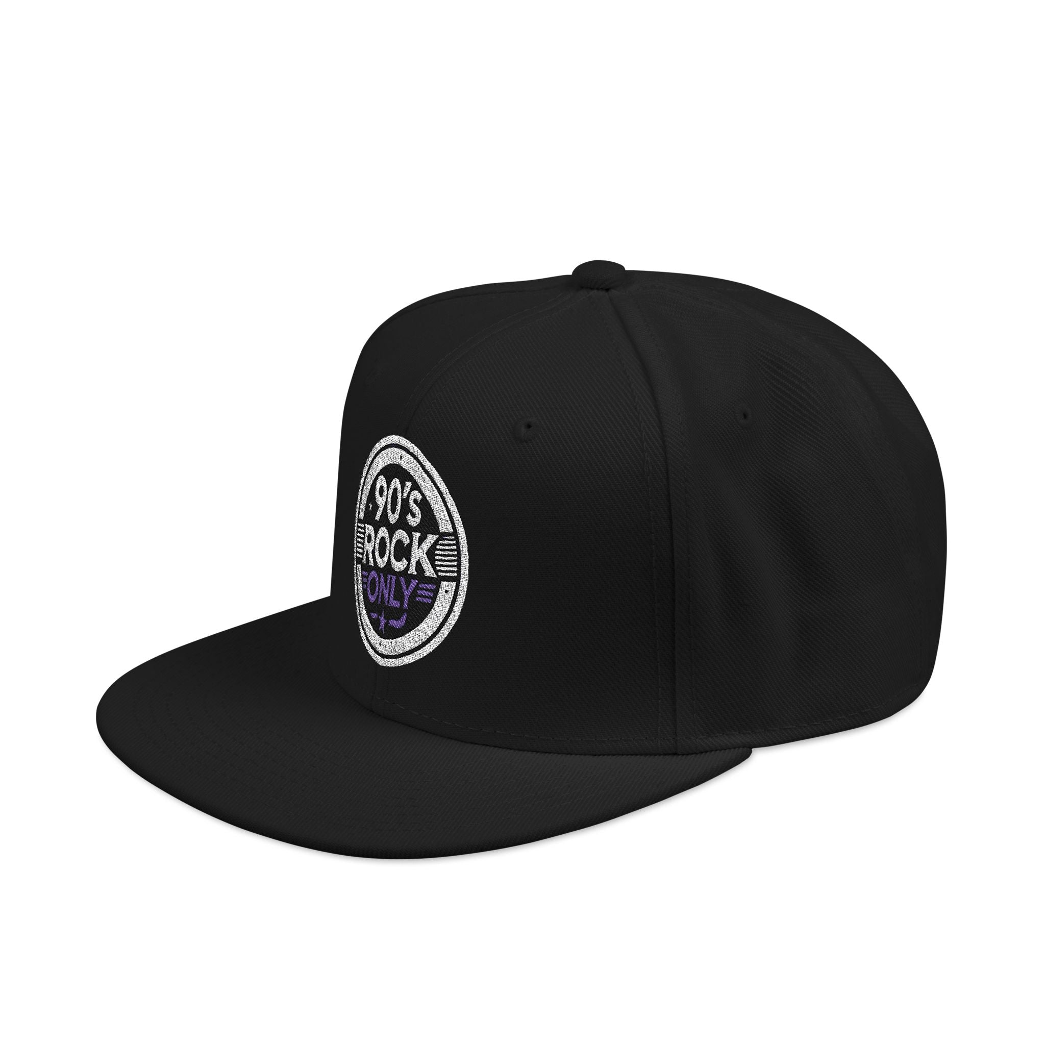 Perza 90’s Rock ONLY Snapback Lippis Pyöreällä Logolla