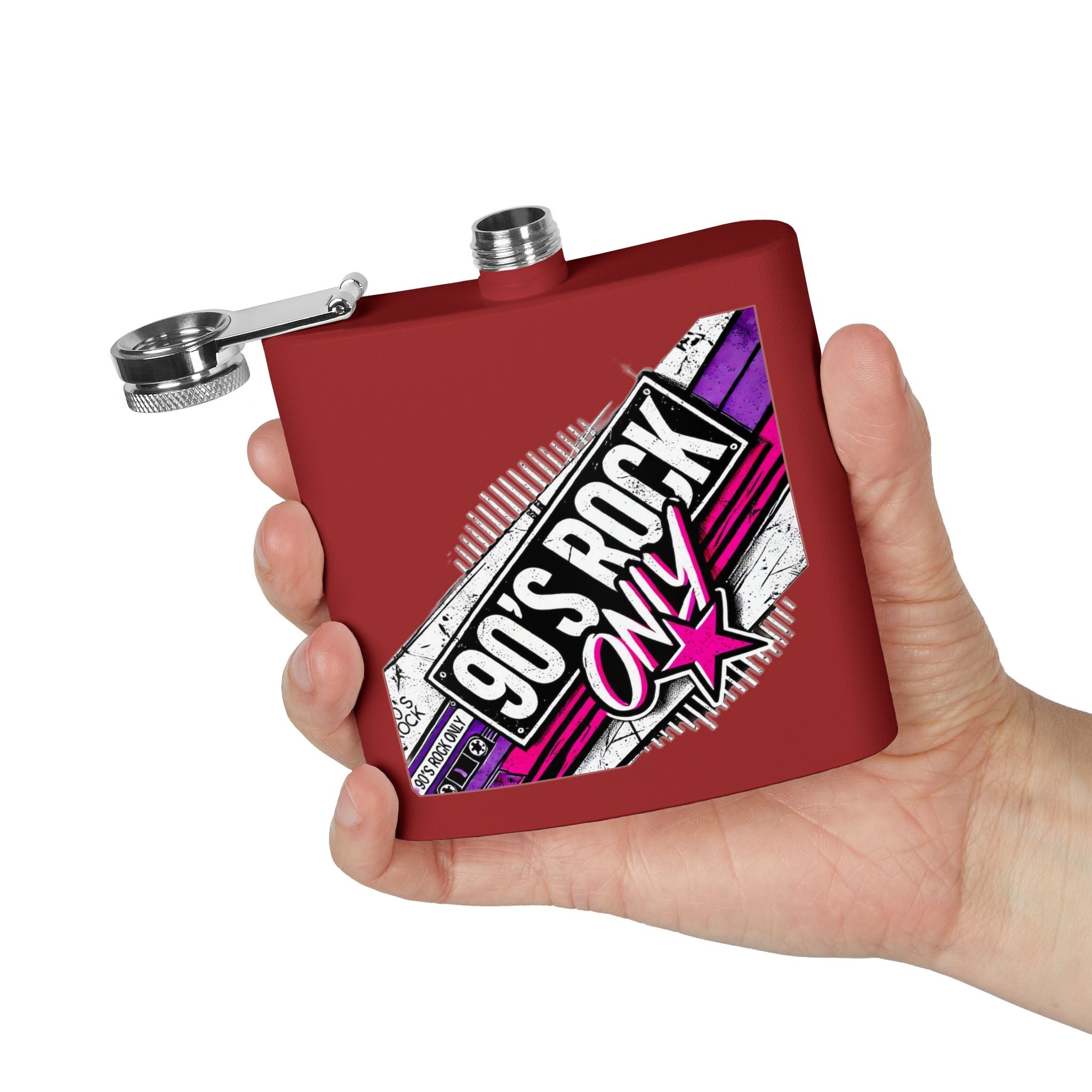 Perza 90’s Rock ONLY Taskumatti – Suorakulmainen Logo