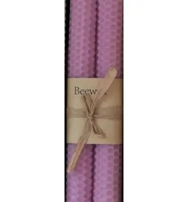 2 pcs Pointed Beeswax Honeycomb Candles - Prayer & Home Decor - candletown.net