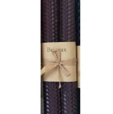 2 pcs Pointed Beeswax Honeycomb Candles - Prayer & Home Decor - candletown.net