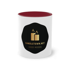 Kaksivärinen “Good Moods” Candletown Muki