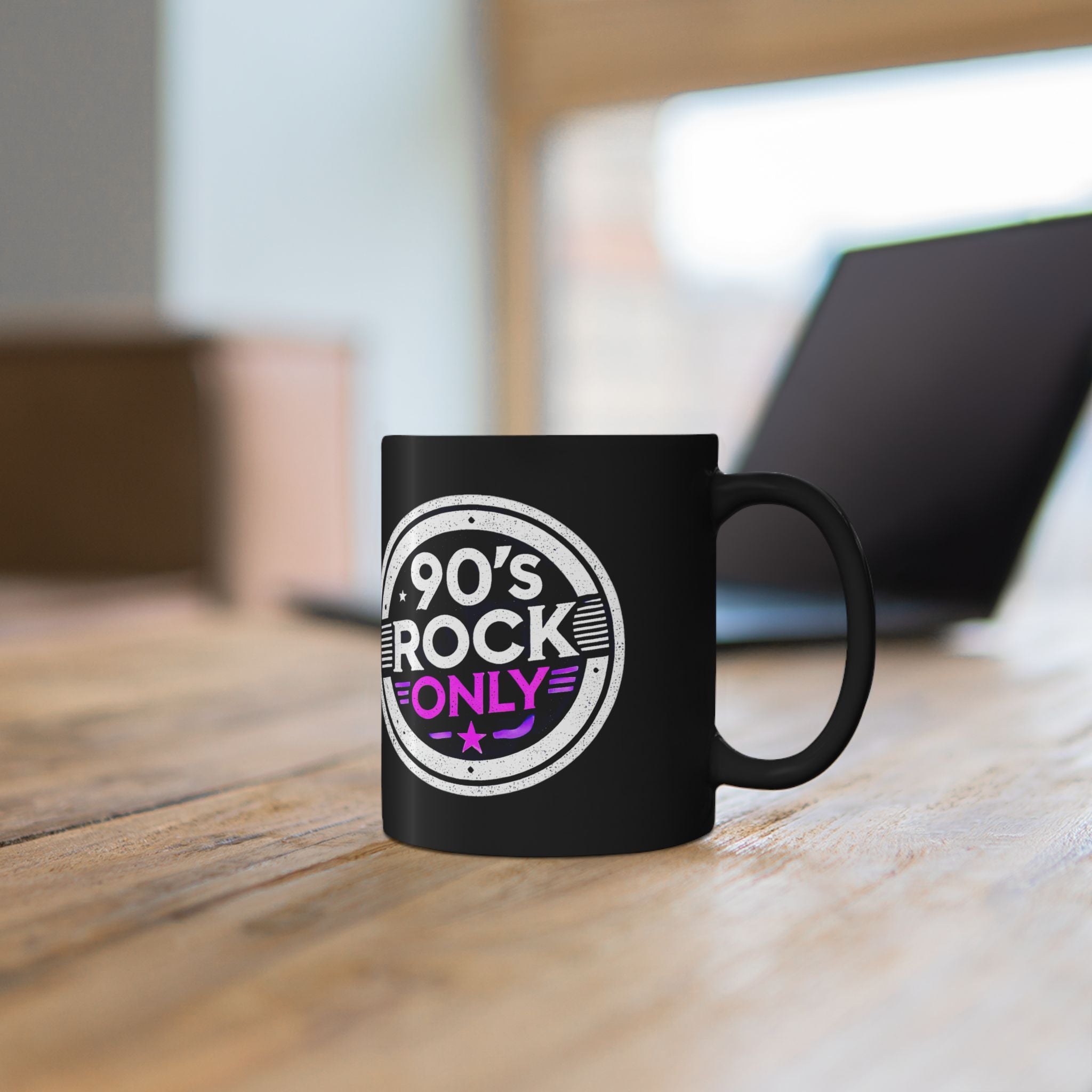 Perza 90’s Rock ONLY Pyöreä Logo Muki