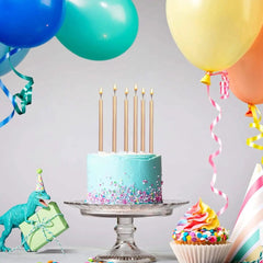 30pcs Metallic Birthday Candles - candletown.net