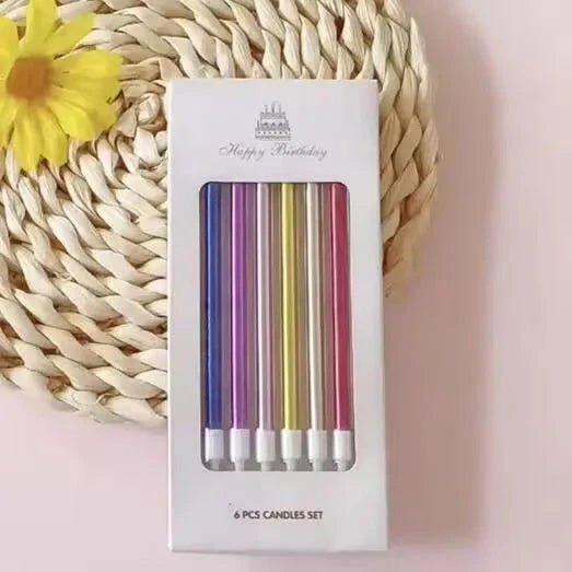 30pcs Metallic Birthday Candles - candletown.net