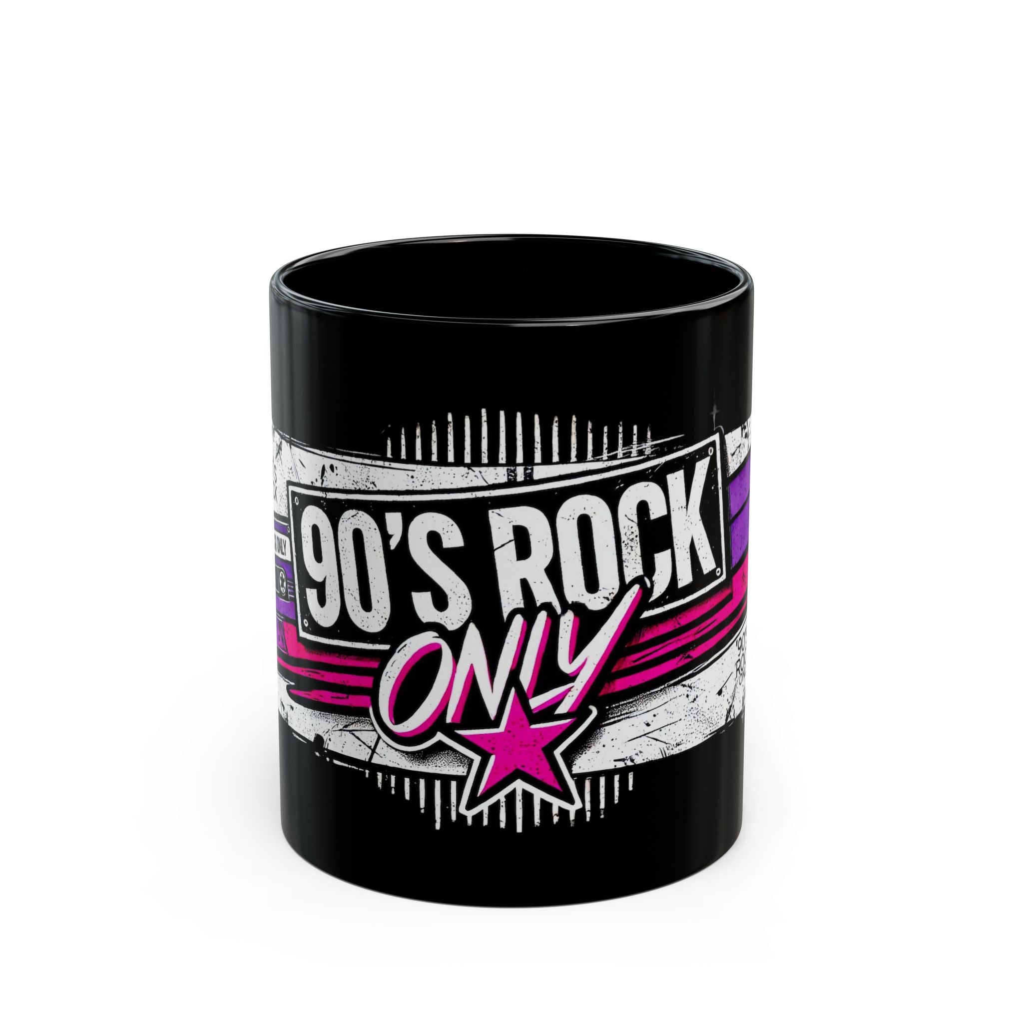 Perza 90’s Rock ONLY Suorakulmainen Logo Muki