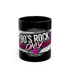 Perza 90’s Rock ONLY Suorakulmainen Logo Muki