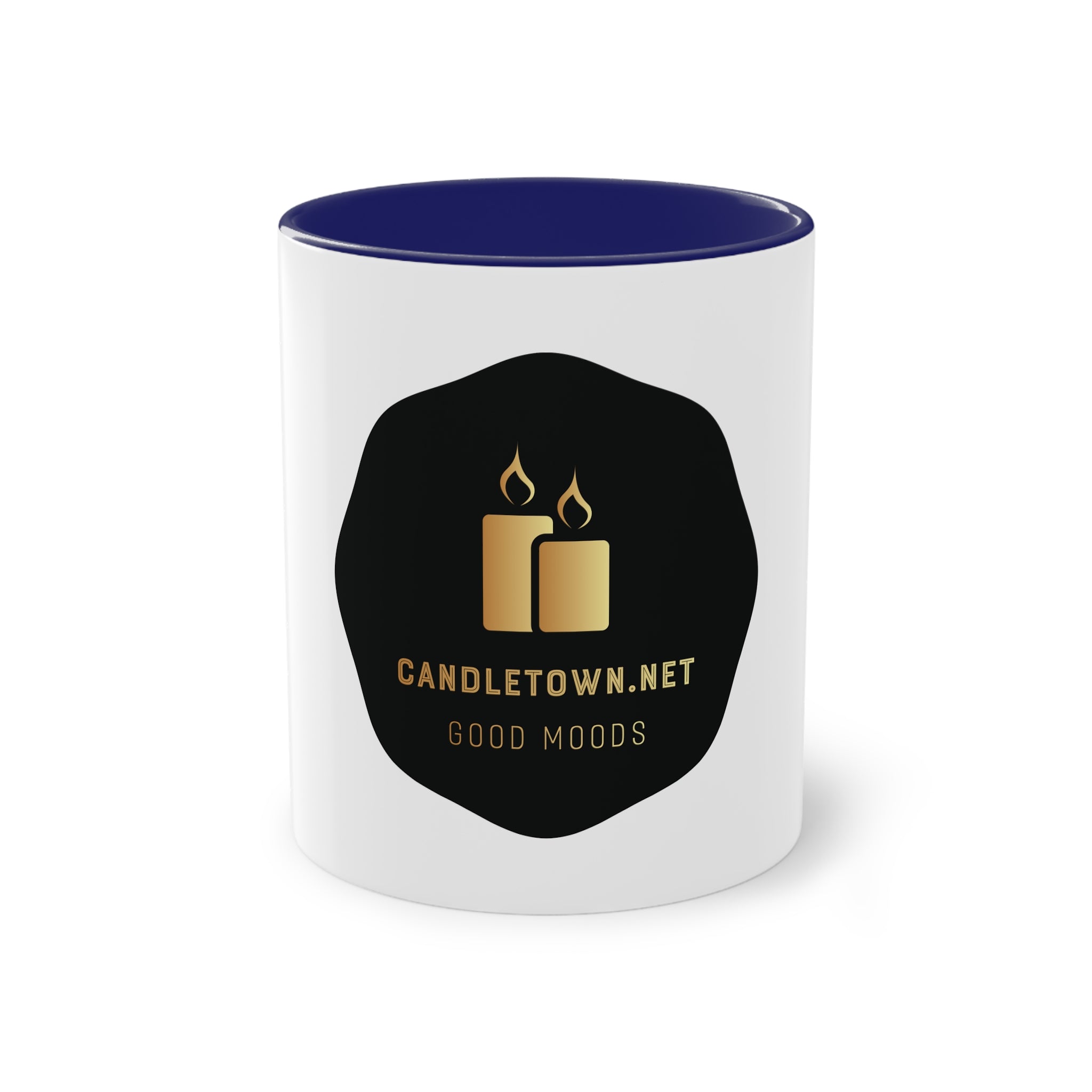 Kaksivärinen “Good Moods” Candletown Muki