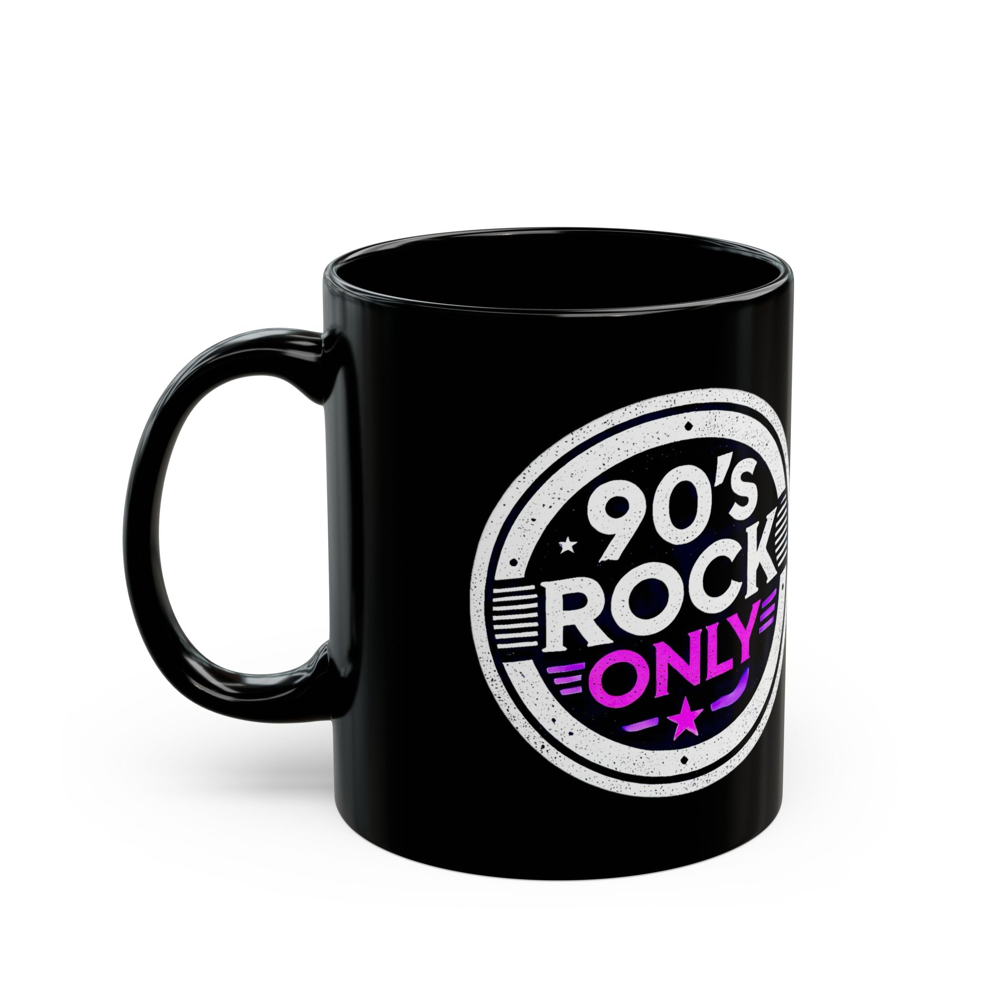 Perza 90’s Rock ONLY Pyöreä Logo Muki