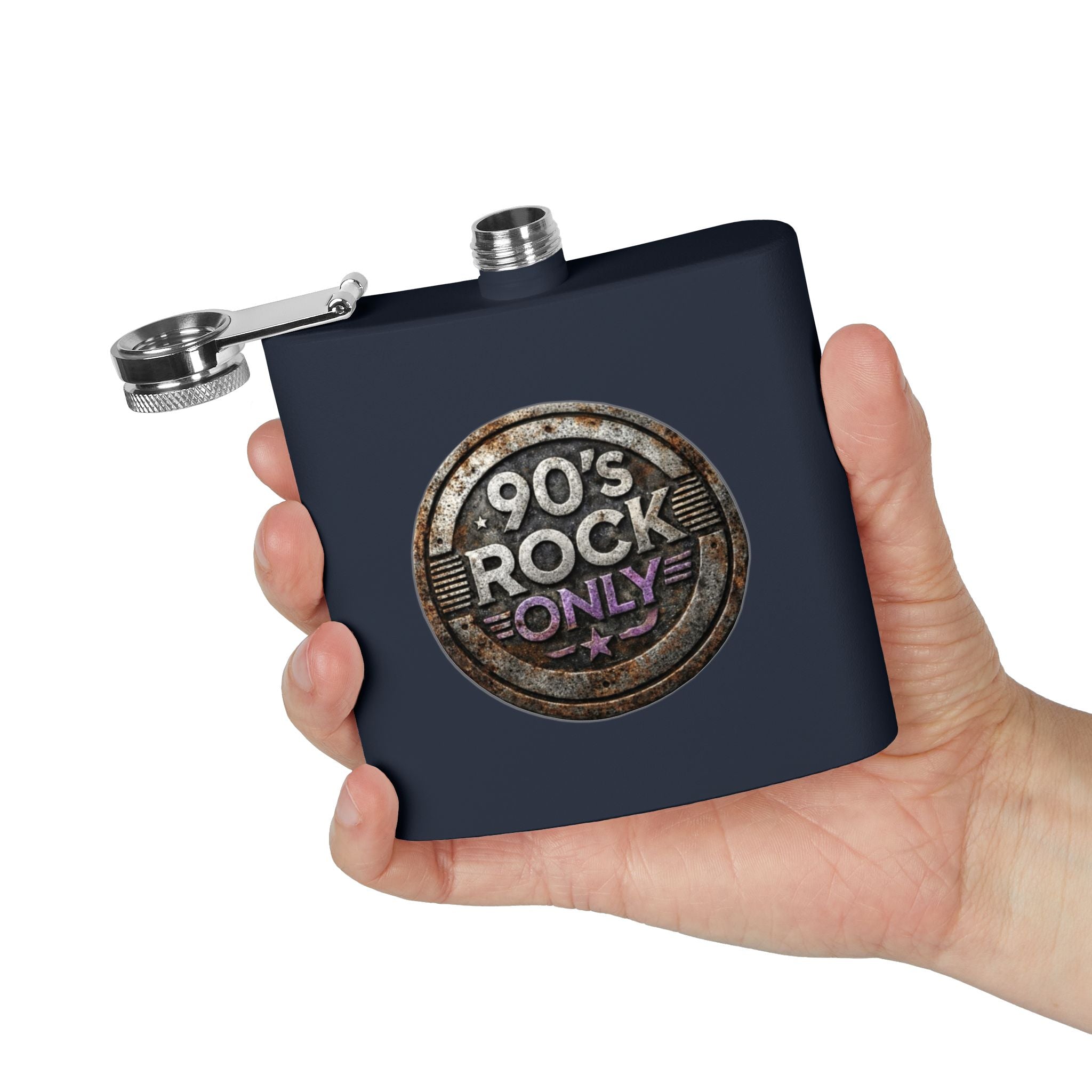 Perza 90’s Rock ONLY Vintage Taskumatti – Pyöreä Logo