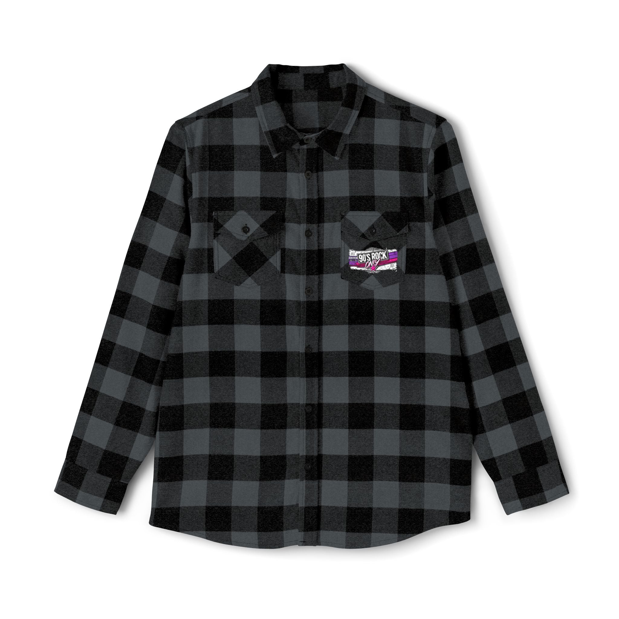Perza 90’s Rock ONLY Flanellipaita Suorakulmainen Logo