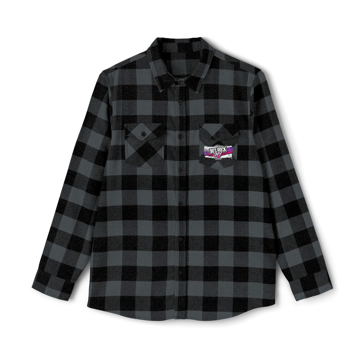Perza 90’s Rock ONLY Flanellipaita Suorakulmainen Logo