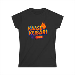 Kaasukeisari “On Air” Ladyfit Tee — Sååkeli Fire Podcast T-Shirt - candletown.net