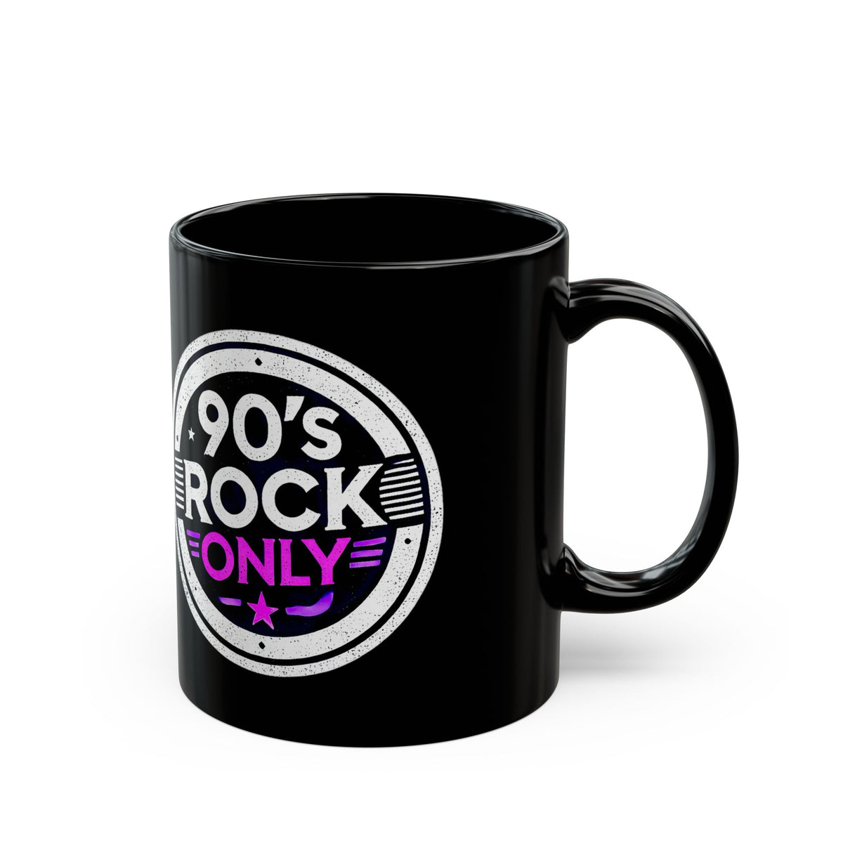 Perza 90’s Rock ONLY Pyöreä Logo Muki