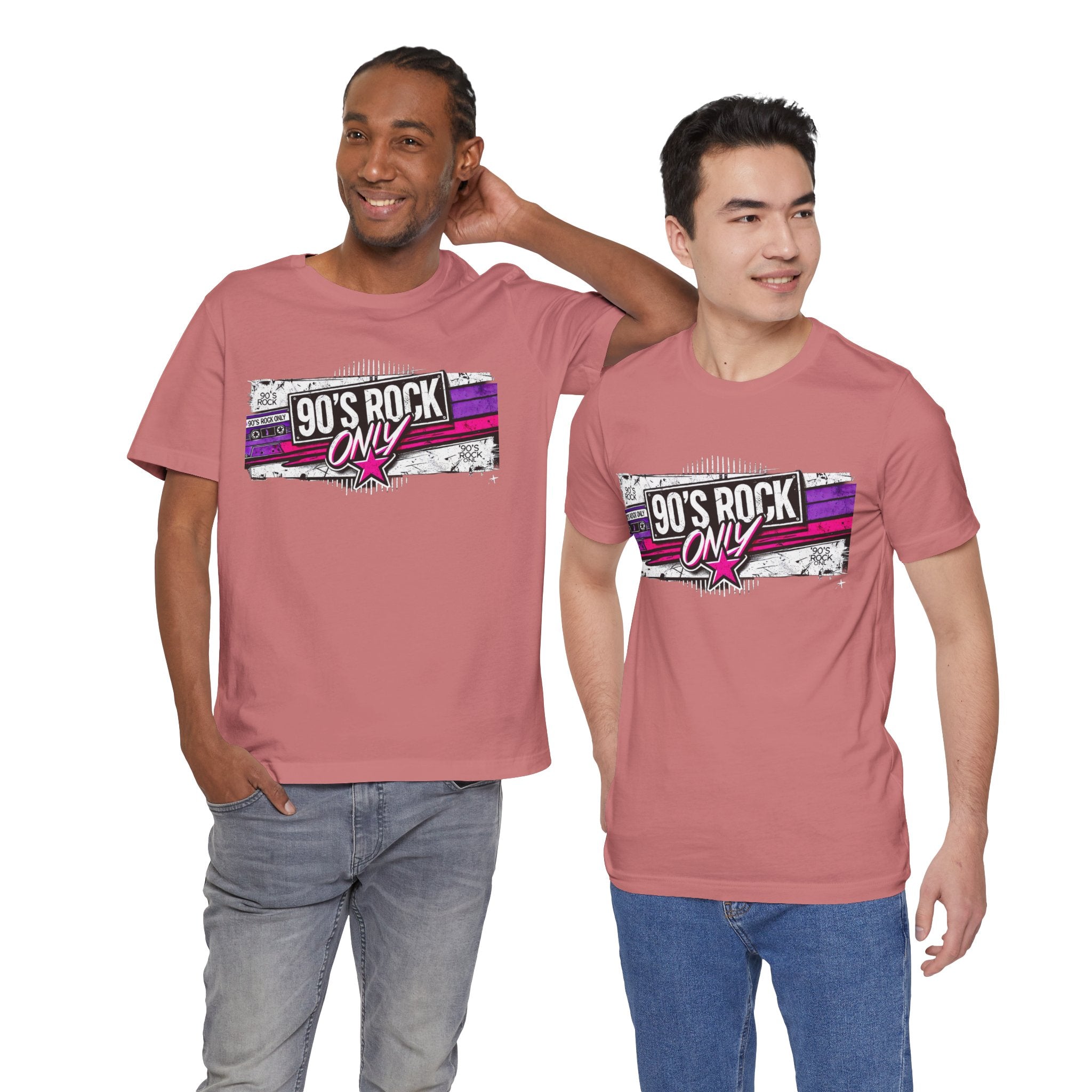 Perza 90’s Rock ONLY Suorakulmainen logo T-paita
