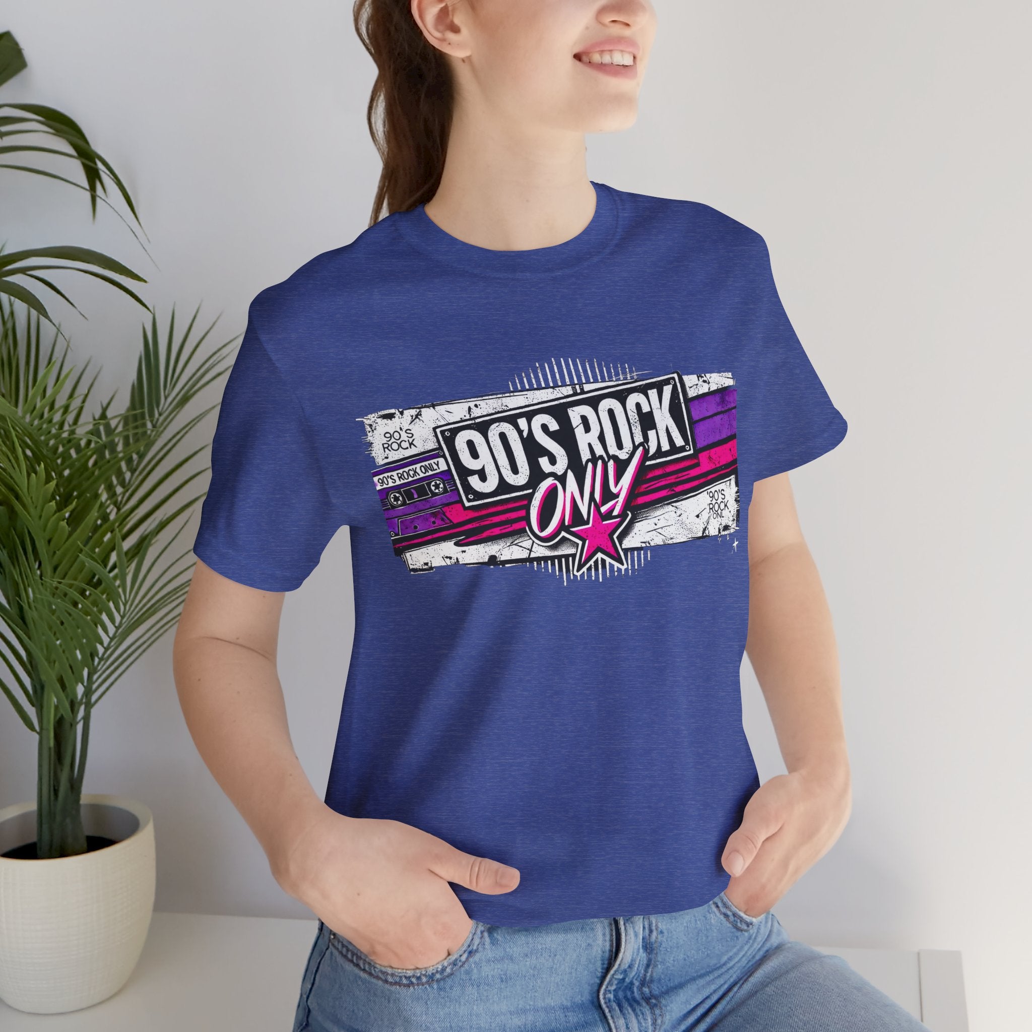 Perza 90’s Rock ONLY Suorakulmainen logo T-paita