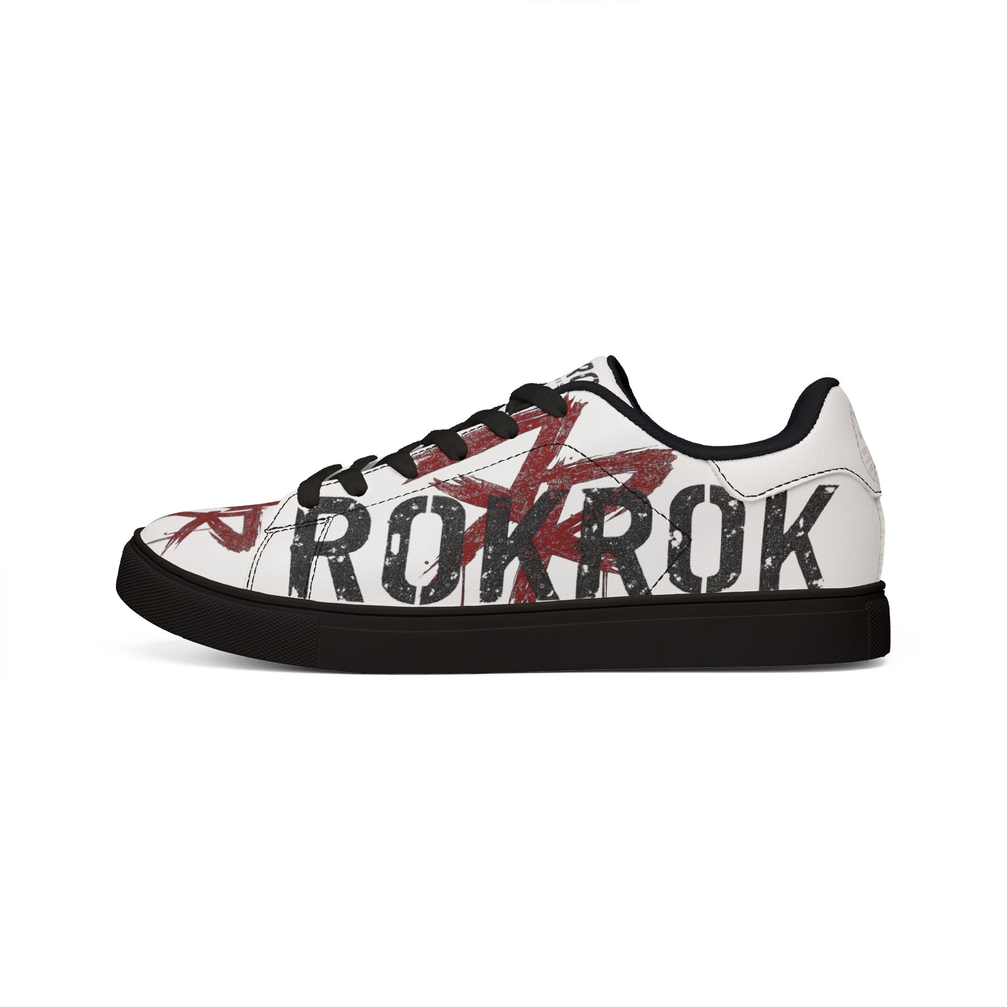 ROKROK Street Division White Low-Top Sneakers