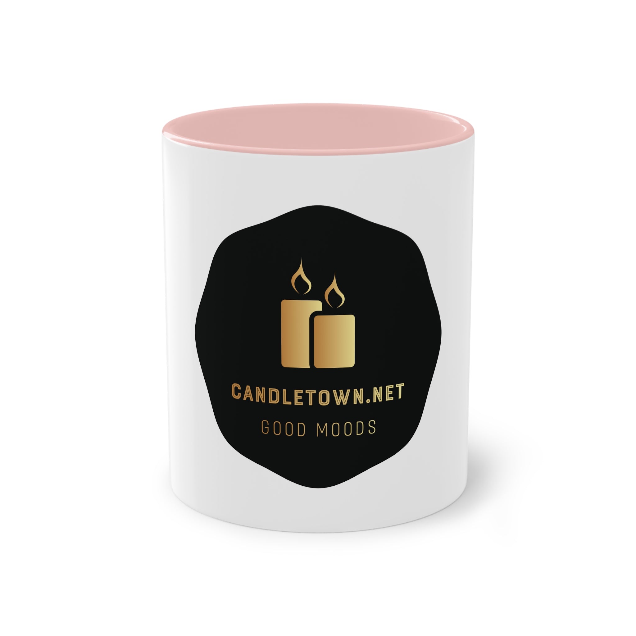 Kaksivärinen “Good Moods” Candletown Muki