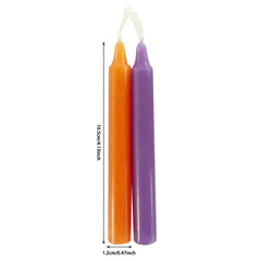 100/60pcs Unscented Assorted Colors Mini Taper Candle, Great For Casting Chimes, Rituals, Spells, Wax Play & More,ChristmasDecor - candletown.net