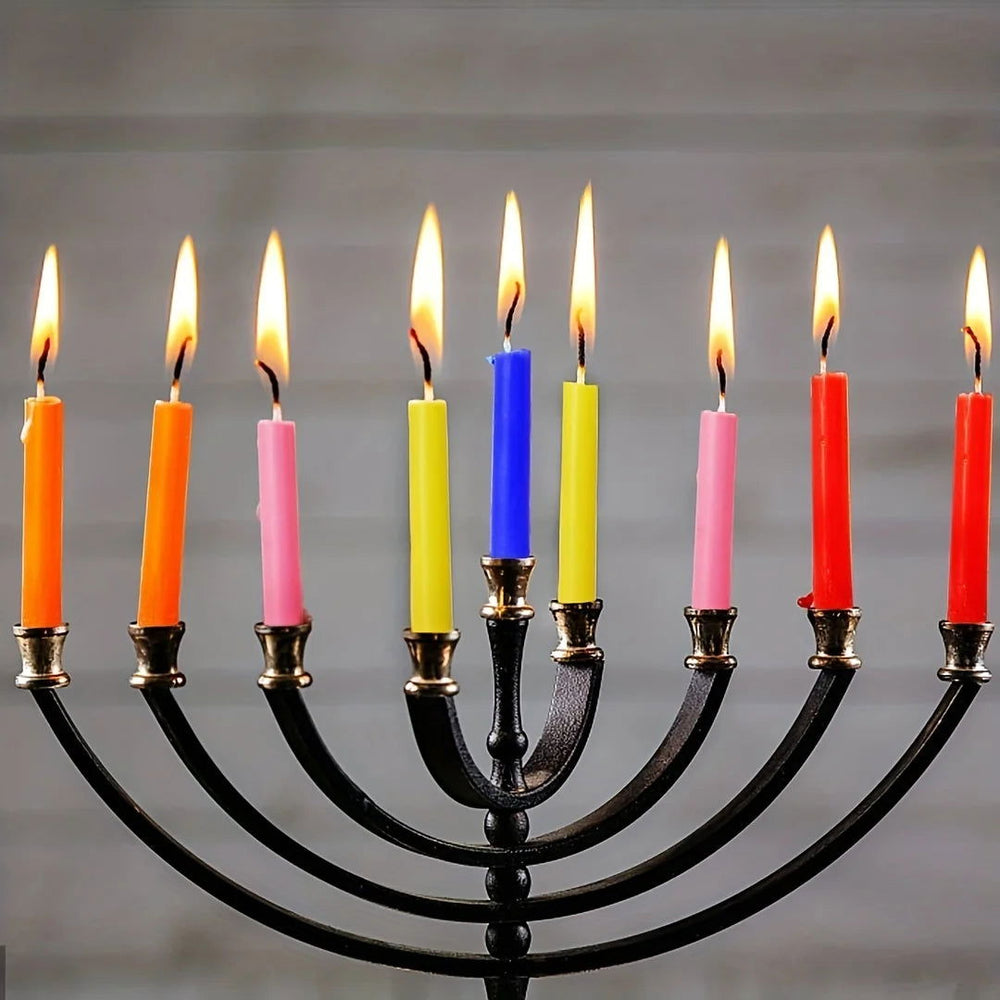 100/60pcs Unscented Assorted Colors Mini Taper Candle, Great For Casting Chimes, Rituals, Spells, Wax Play & More,ChristmasDecor - candletown.net