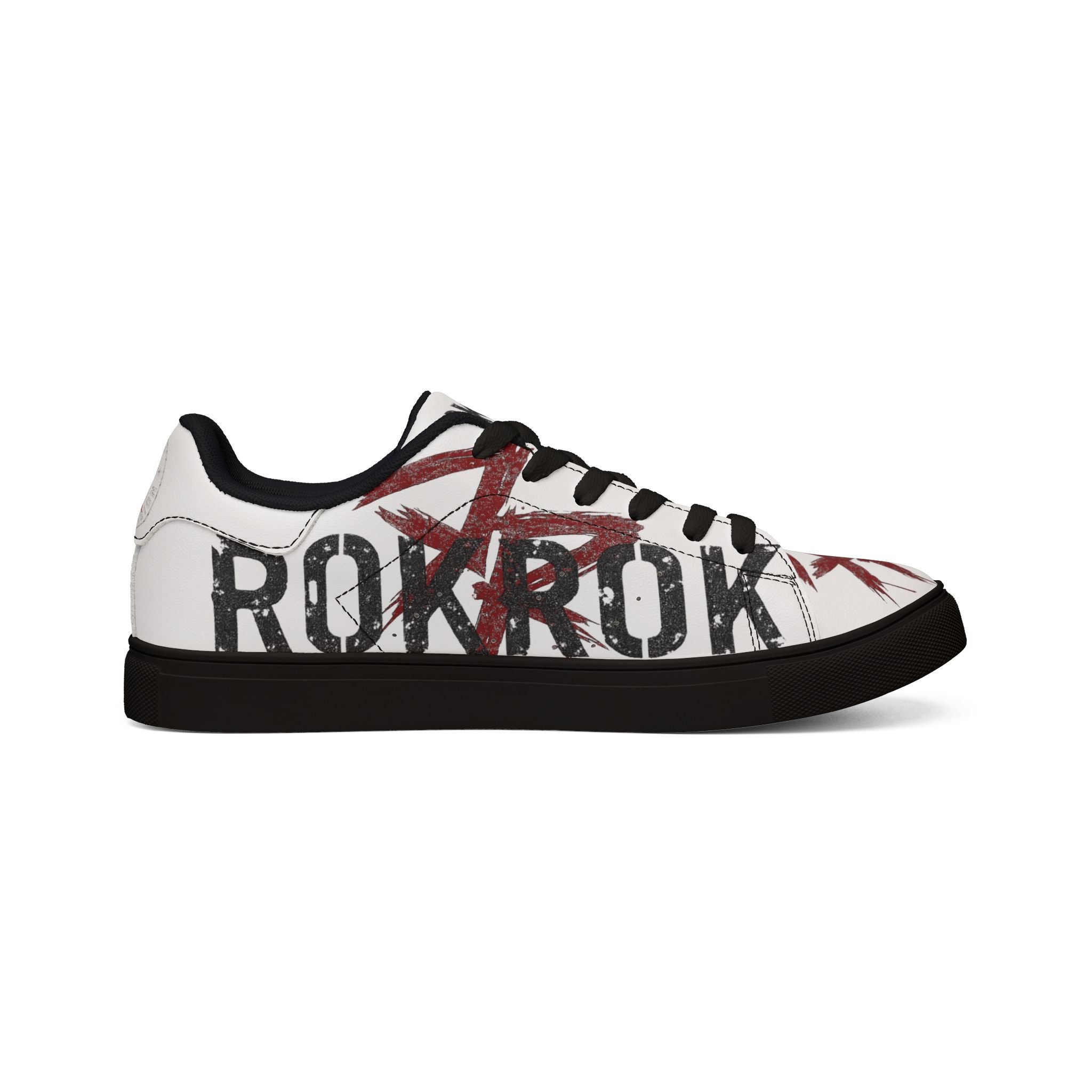 ROKROK Street Division White Low-Top Sneakers