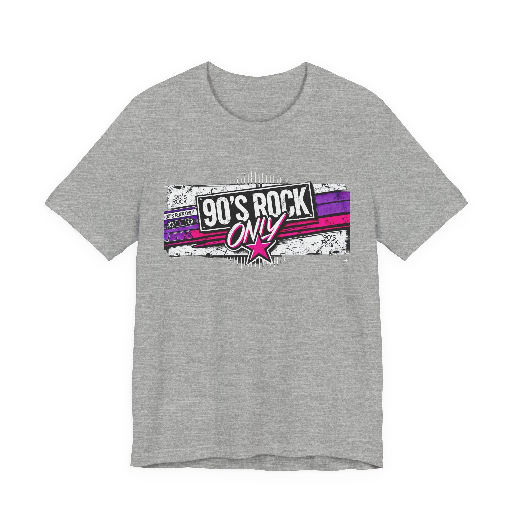 Perza 90’s Rock ONLY Suorakulmainen logo T-paita