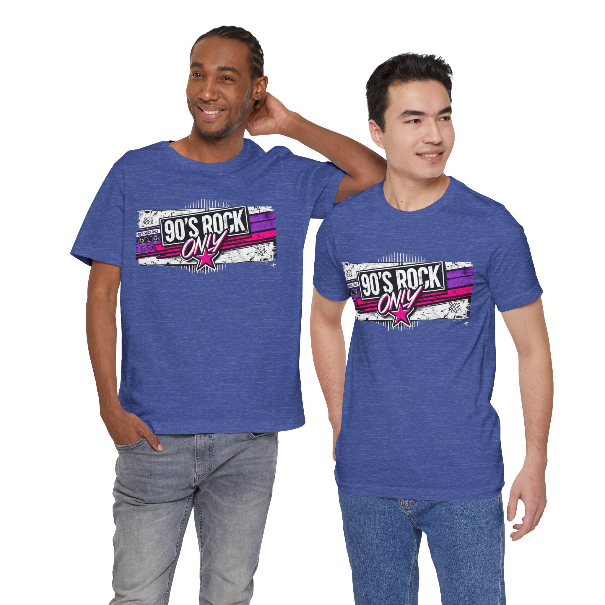 Perza 90’s Rock ONLY Suorakulmainen logo T-paita