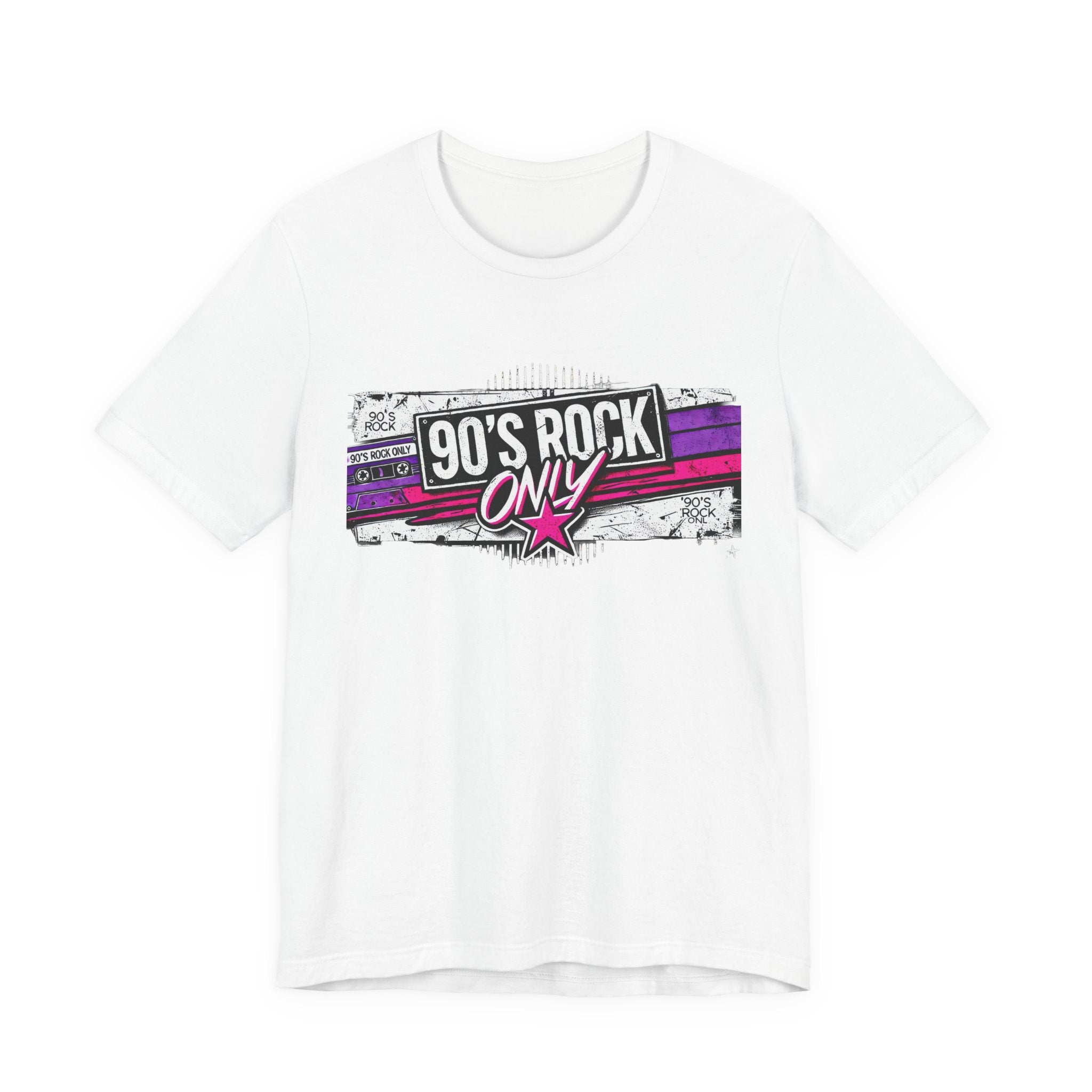 Perza 90’s Rock ONLY Suorakulmainen logo T-paita