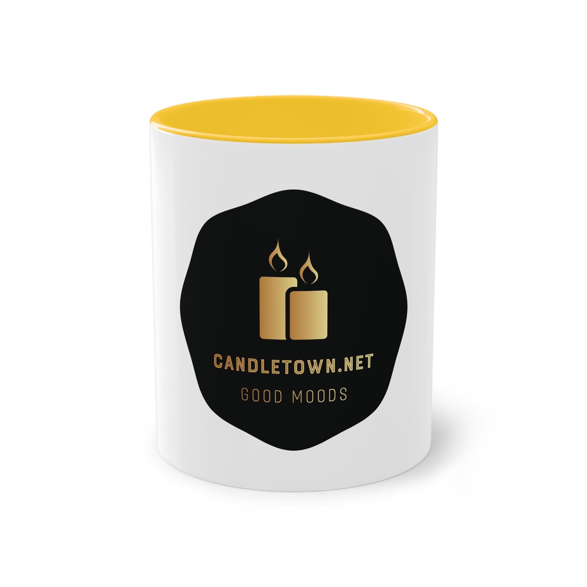 Kaksivärinen “Good Moods” Candletown Muki