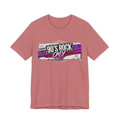 Perza 90’s Rock ONLY Suorakulmainen logo T-paita
