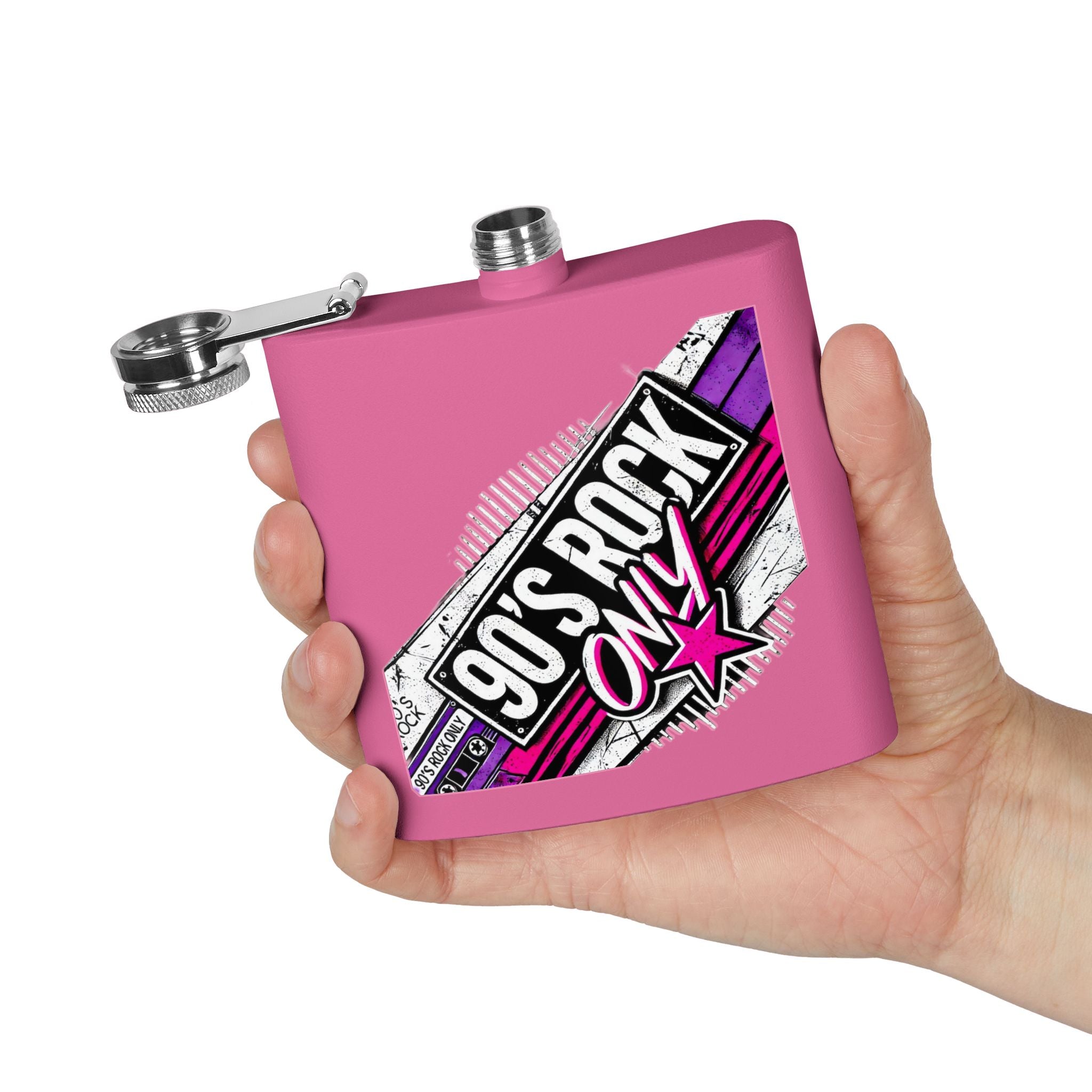 Perza 90’s Rock ONLY Taskumatti – Suorakulmainen Logo