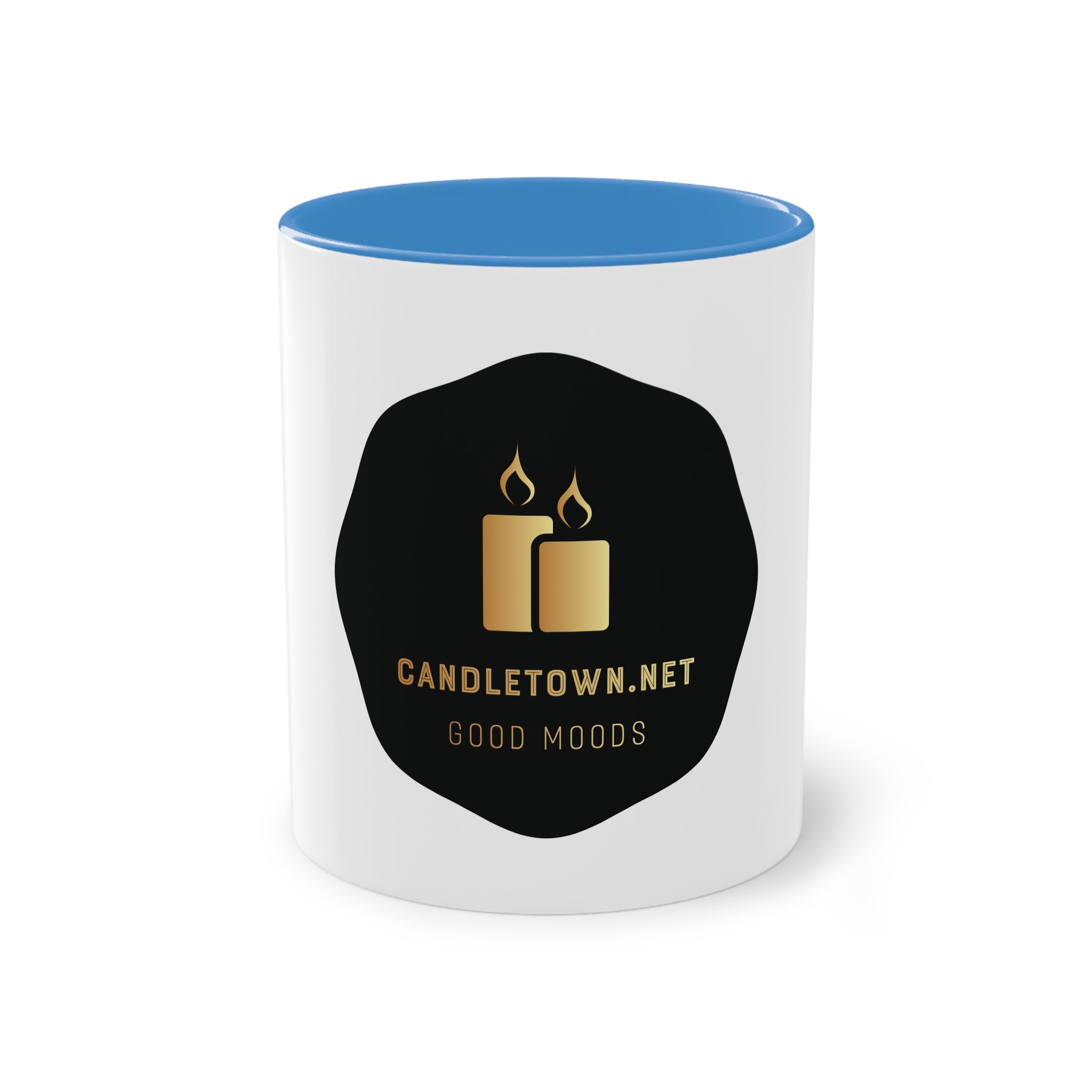 Kaksivärinen “Good Moods” Candletown Muki