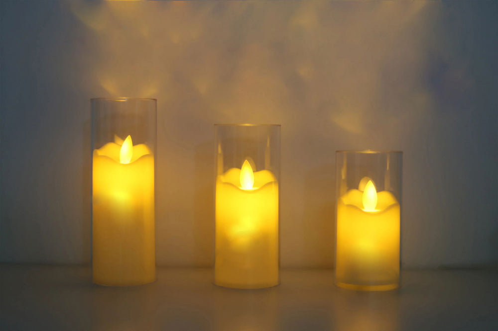 6Pcs LED Flameless Electric Candles - Safe, Flickering Tealights for Special Occasions - candletown.net