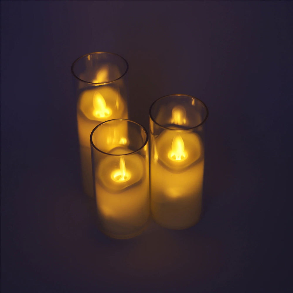 6Pcs LED Flameless Electric Candles - Safe, Flickering Tealights for Special Occasions - candletown.net