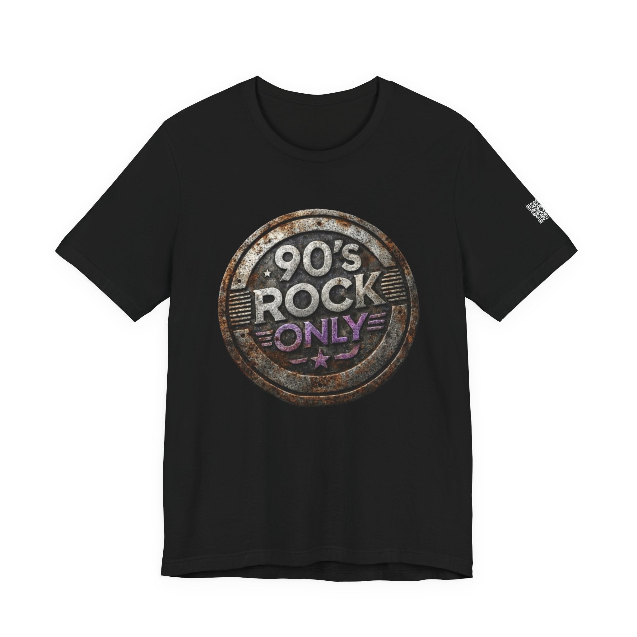 Perza 90’s Rock ONLY Vintage Round Logo T-Shirt - candletown.net