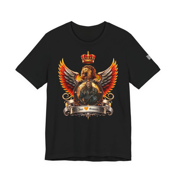 Jari Somero – Royal Winged Lion Crest T-Shirt