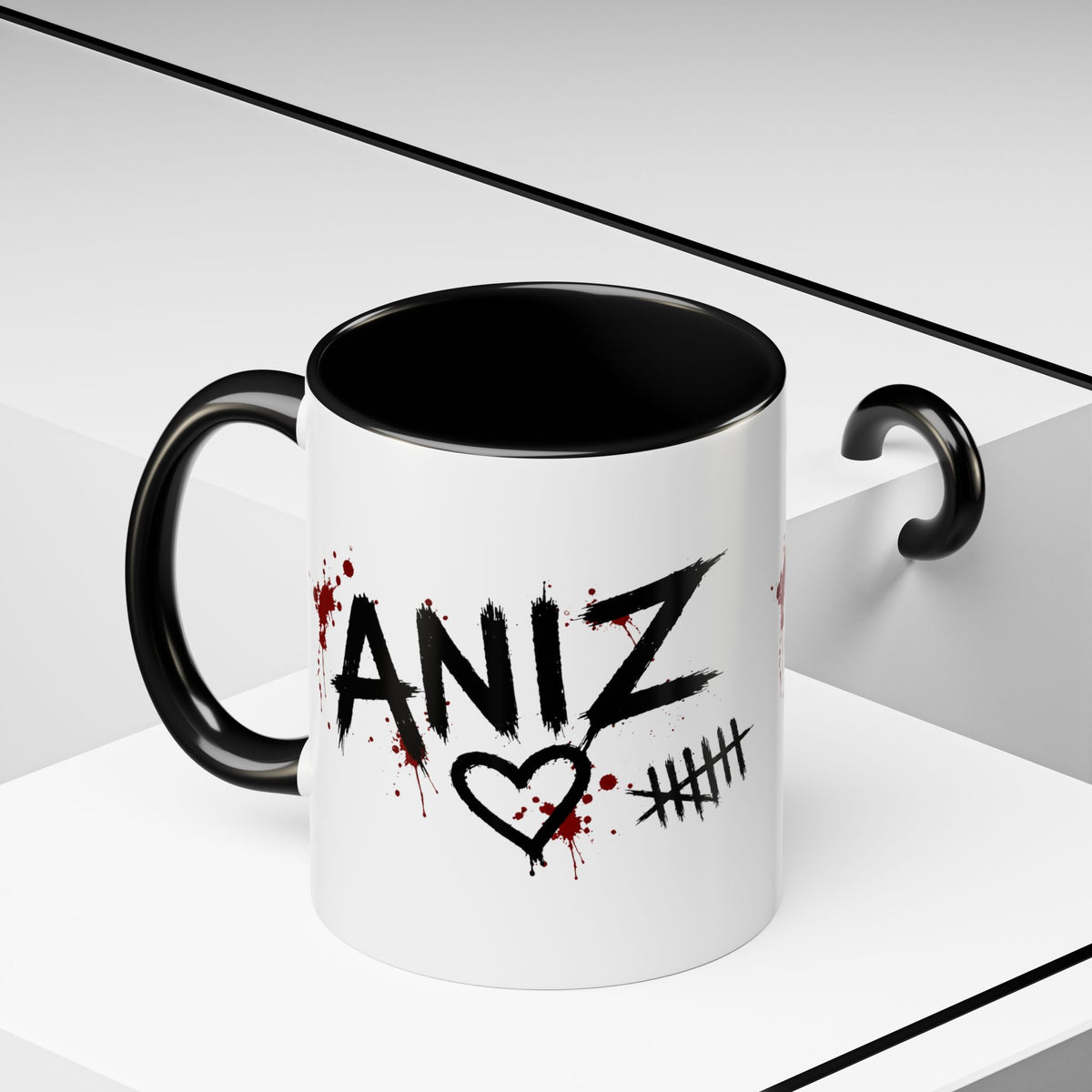 ANIZ Coffee Mug with Heart – Official Pöpilä Mug