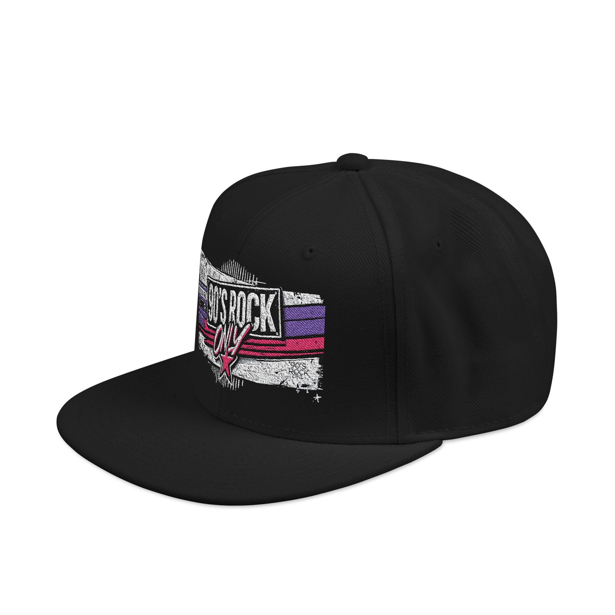 Perza 90’s Rock ONLY Snapback Lippis Suorakulmaisella Logolla