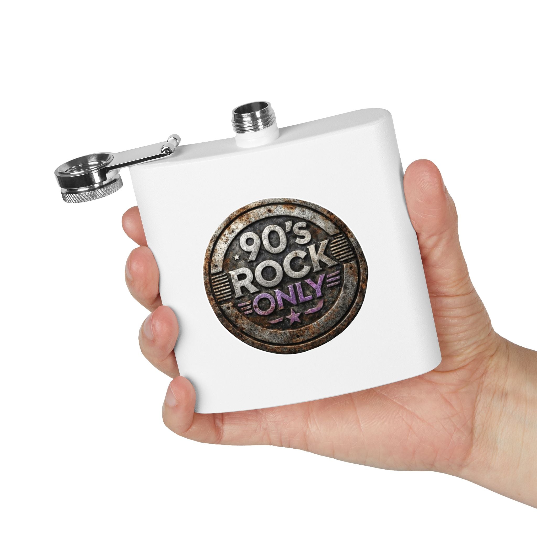 Perza 90’s Rock ONLY Vintage Taskumatti – Pyöreä Logo