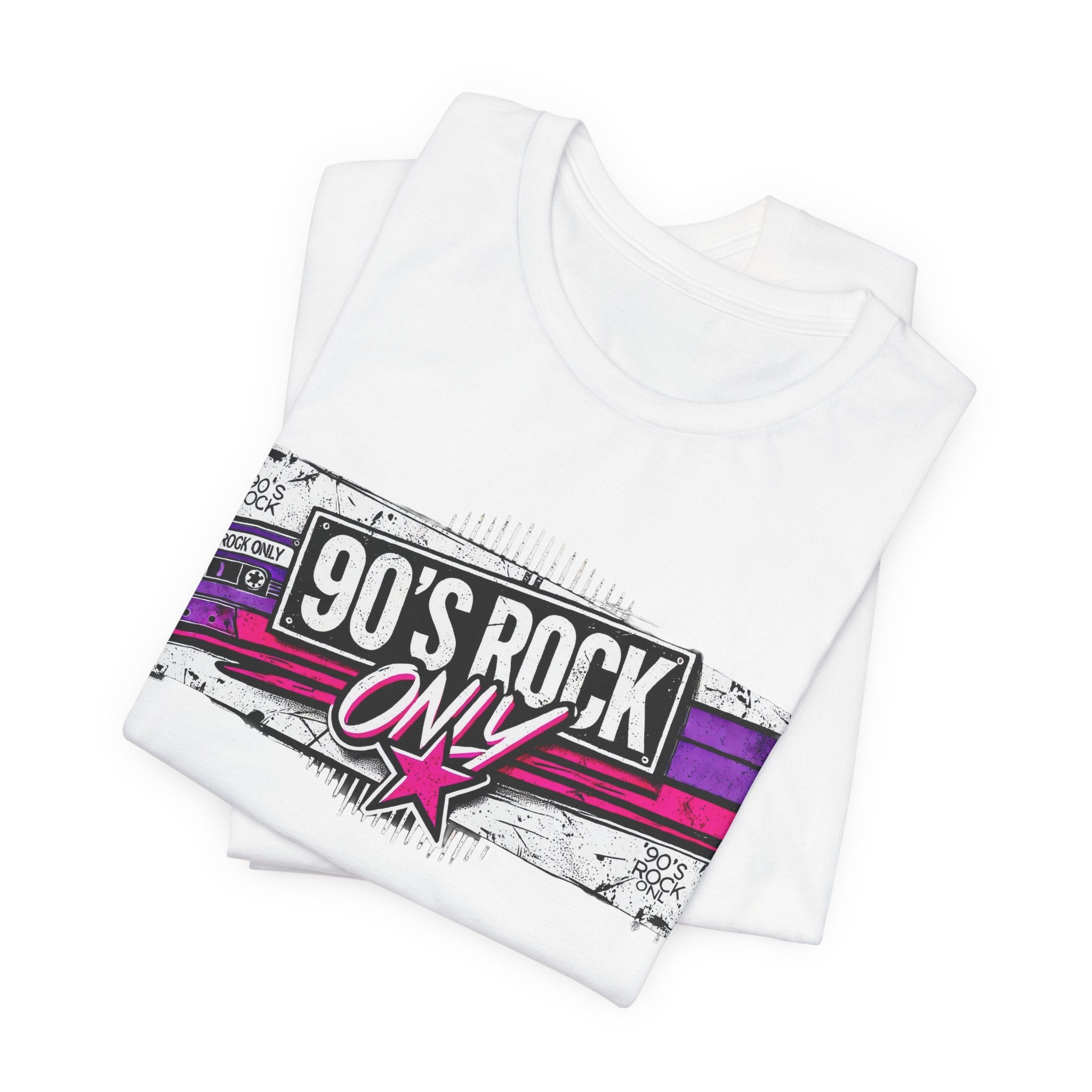 Perza 90’s Rock ONLY Suorakulmainen logo T-paita