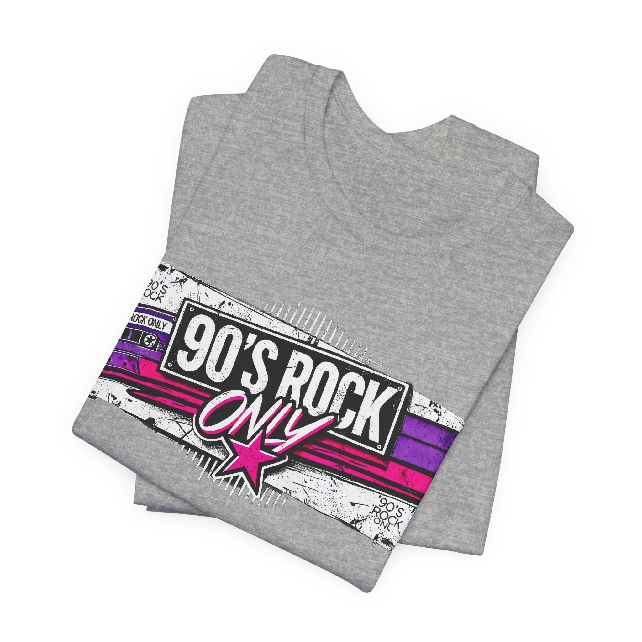Perza 90’s Rock ONLY Suorakulmainen logo T-paita