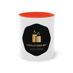 Kaksivärinen “Good Moods” Candletown Muki