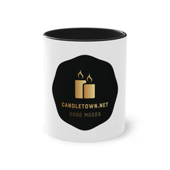 Kaksivärinen “Good Moods” Candletown Muki