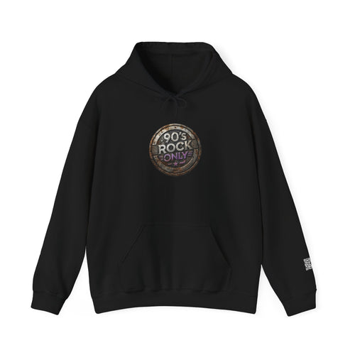 Perza 90’s Rock ONLY Vintage Round Logo Hoodie