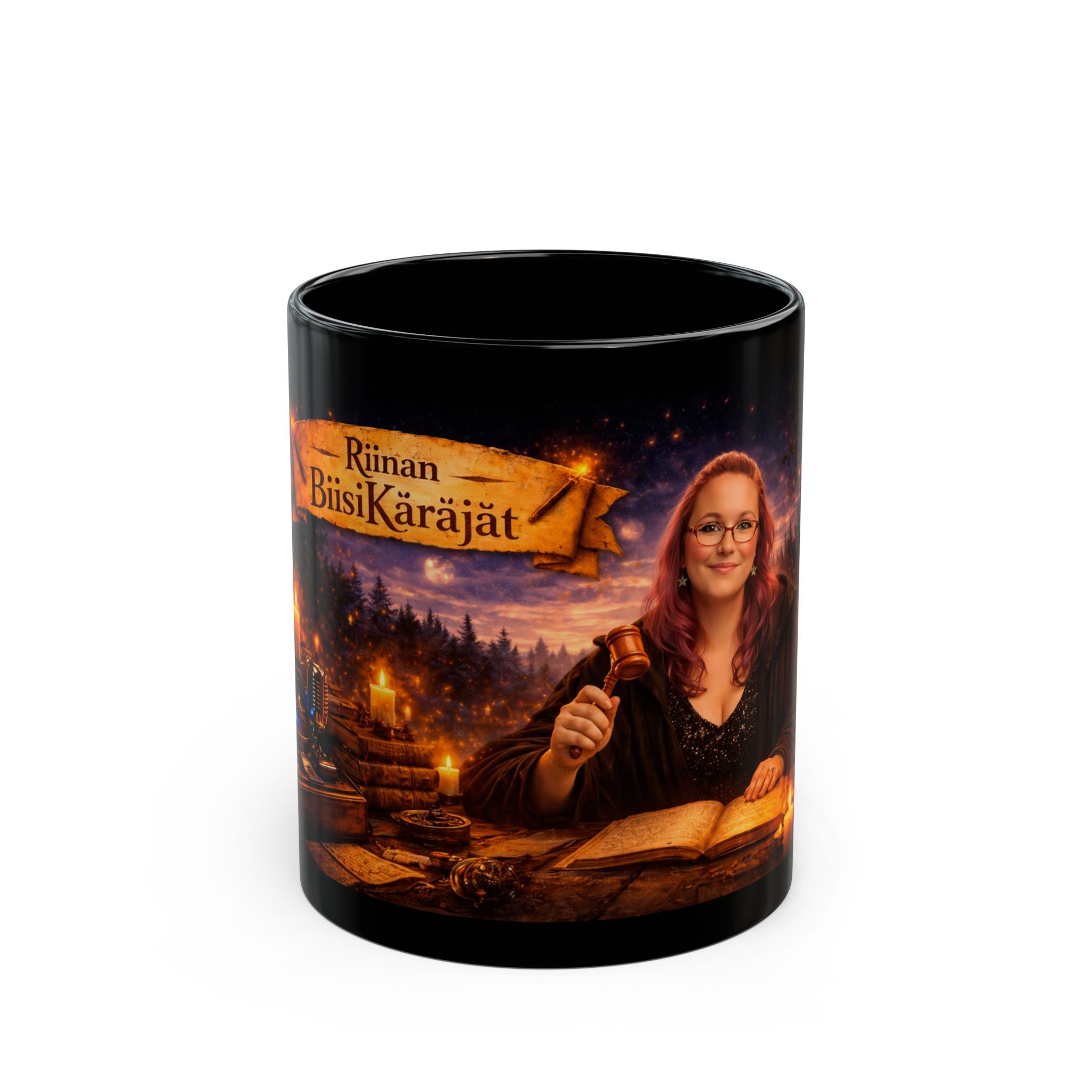 Riinan Biisikäräjät Candlelit Fantasy Mug