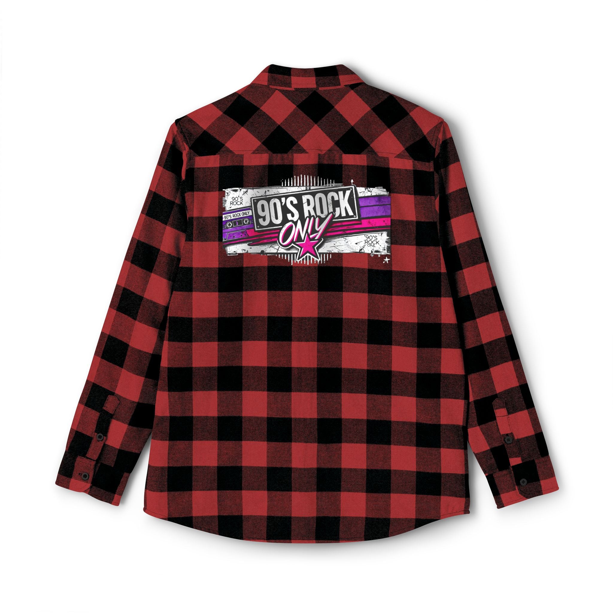 Perza 90’s Rock ONLY Flanellipaita Suorakulmainen Logo