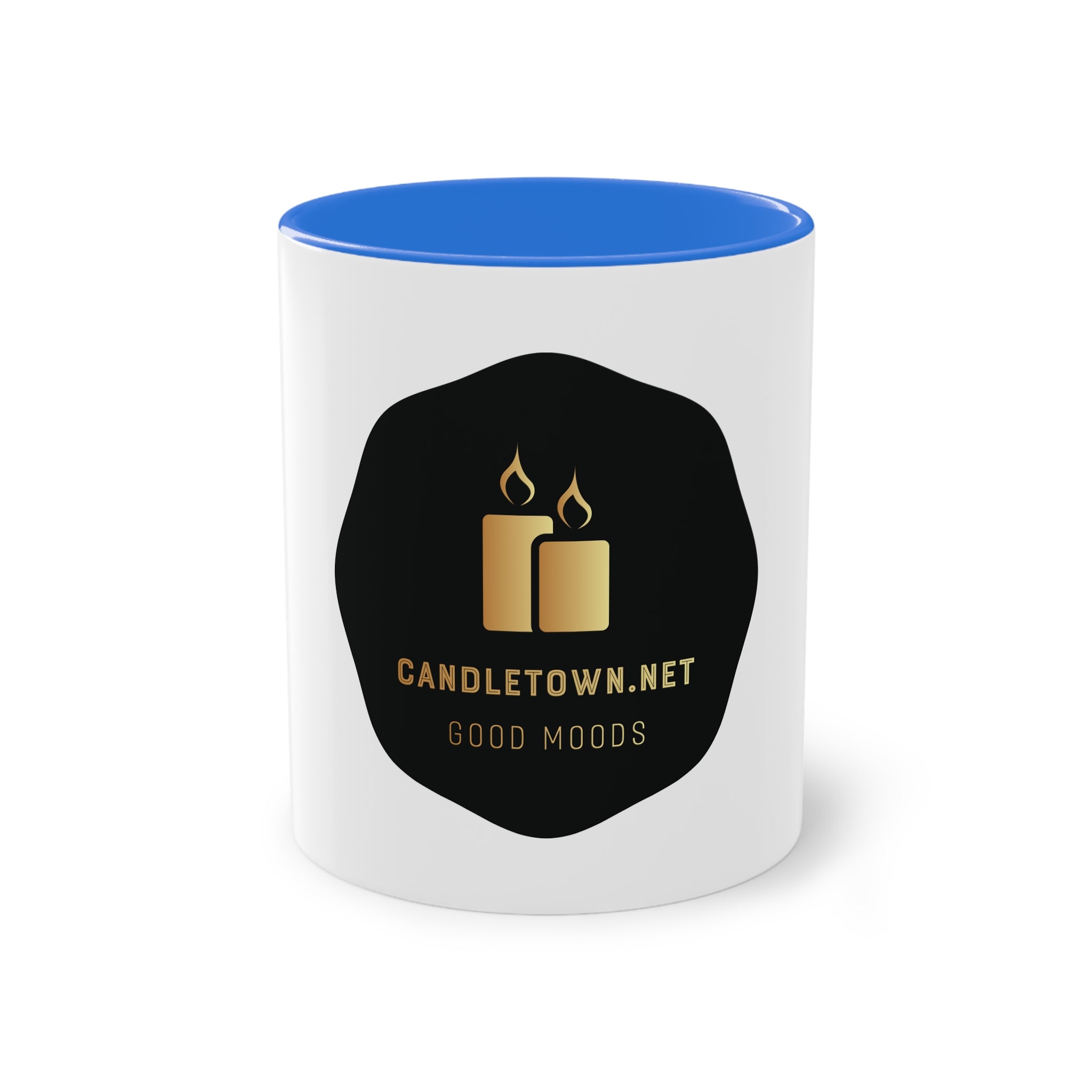 Kaksivärinen “Good Moods” Candletown Muki