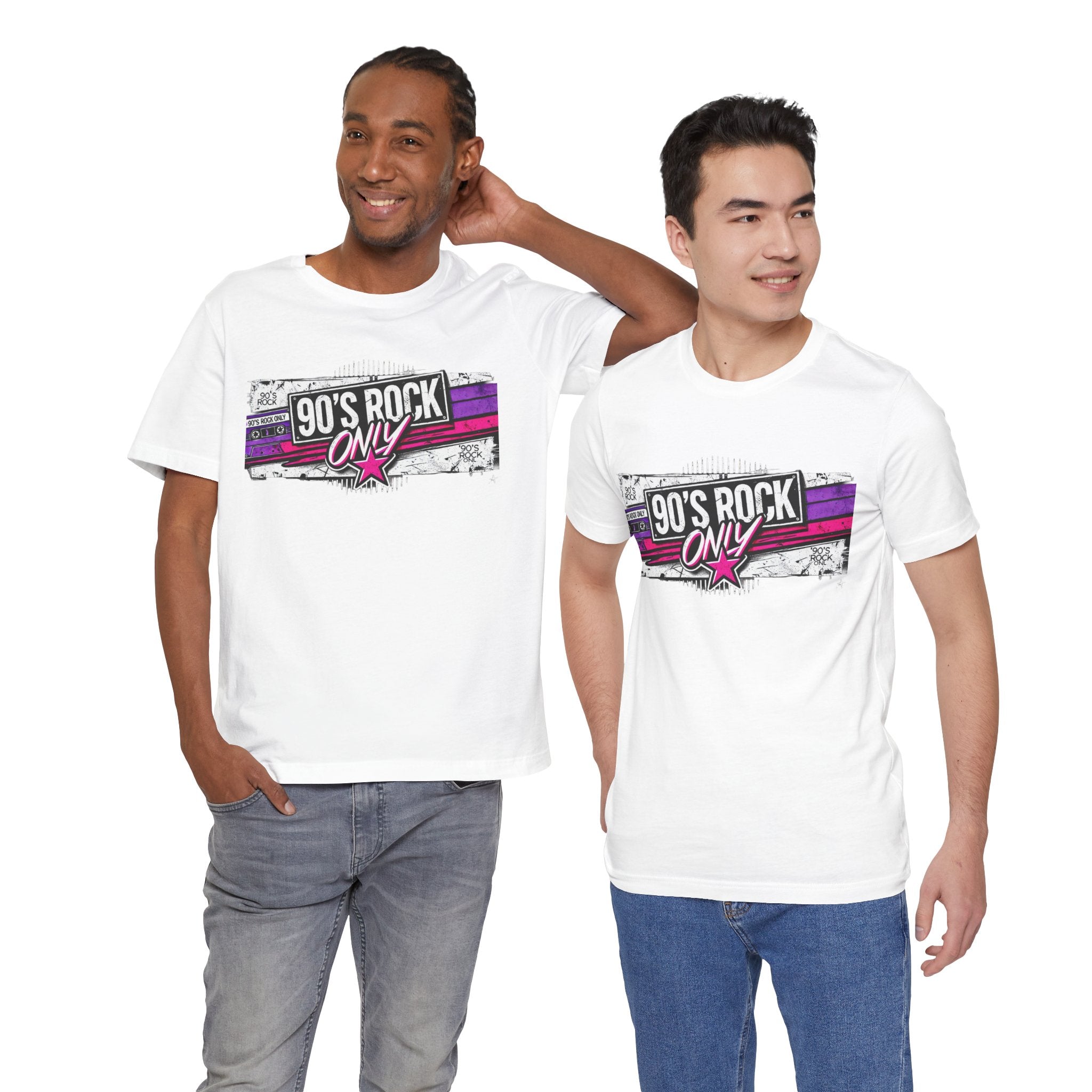 Perza 90’s Rock ONLY Suorakulmainen logo T-paita