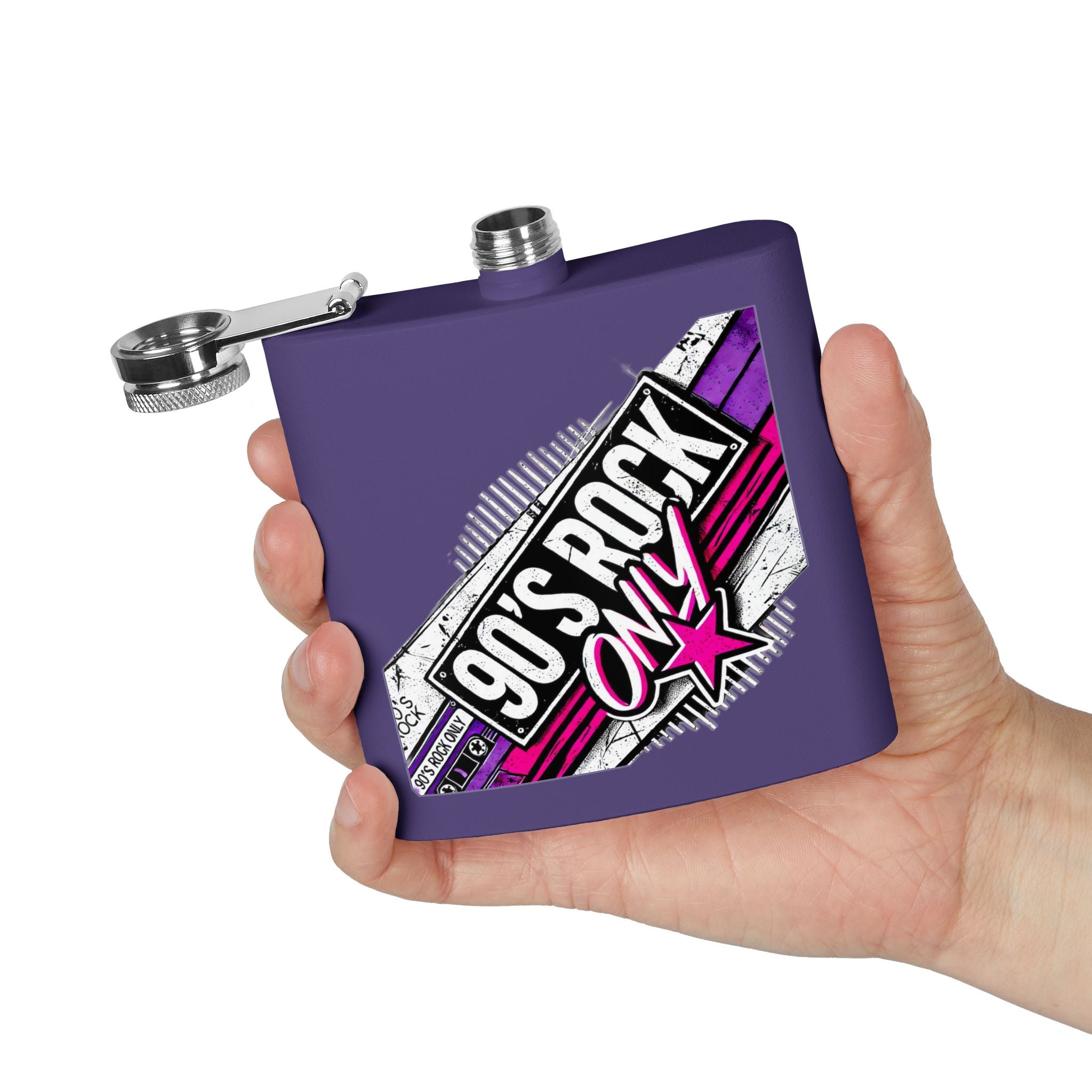 Perza 90’s Rock ONLY Taskumatti – Suorakulmainen Logo